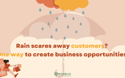 Rain scares away customers? Online shop design brings business opportunities!